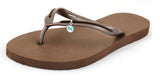 Brown Flip Flops